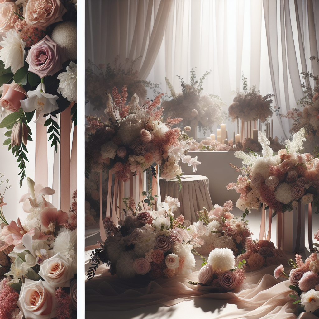 Peaceful sympathy floral arrangements